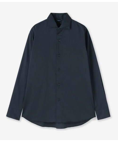 junhashimoto(ジュンハシモト)の「HORIZONTAL SHIRT(シャツ/ブラウス・メンズ・ネイビー/ホワイト・4/2/3)」の2枚目の写真