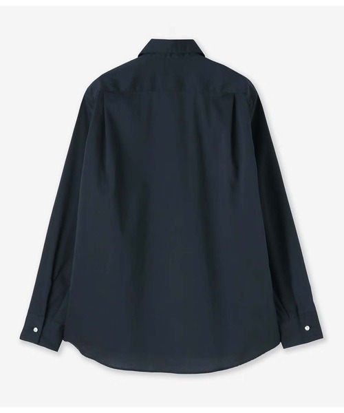 junhashimoto(ジュンハシモト)の「HORIZONTAL SHIRT(シャツ/ブラウス・メンズ・ネイビー/ホワイト・4/2/3)」の8枚目の写真