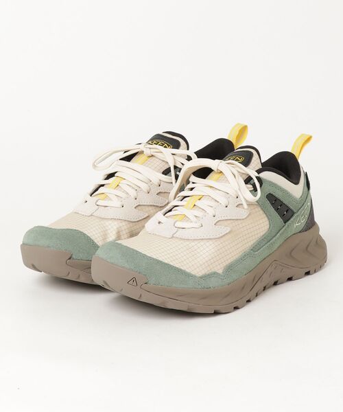KEEN(キーン)の「HIGHTRAIL EXP WP / ハイトレイル イーエックスピー ウォータープルーフ / メンズ 防水シューズ(スニーカー・メンズ・ベージュ系その他・25.5cm/26cm/26.5cm/27cm/27.5cm/28cm/29cm/25cm)」の9枚目の写真