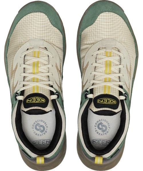 KEEN(キーン)の「HIGHTRAIL EXP WP / ハイトレイル イーエックスピー ウォータープルーフ / メンズ 防水シューズ(スニーカー・メンズ・ベージュ系その他・25.5cm/26cm/26.5cm/27cm/27.5cm/28cm/29cm/25cm)」の6枚目の写真