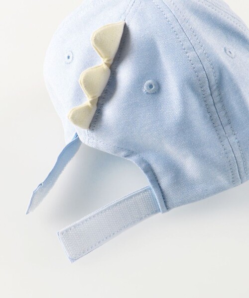 BRANSHES(ブランシェス)の「【ベビー】恐竜キャップ(キャップ・キッズ・サックスブルー/アイボリー・FREE)」の14枚目の写真