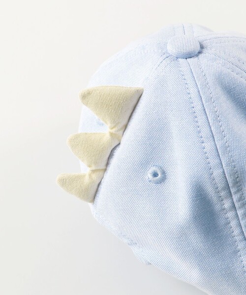 BRANSHES(ブランシェス)の「【ベビー】恐竜キャップ(キャップ・キッズ・サックスブルー/アイボリー・FREE)」の15枚目の写真