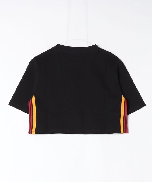 RADIO EVA(ラヂオエヴァ)の「RADIO EVA A331 EVANGELION Jacquard Cropped T-Shirt(Tシャツ/カットソー・レディース・ブラック/パープル/クリーム・FREE)」の10枚目の写真