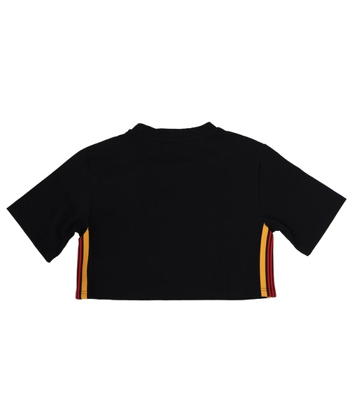 RADIO EVA(ラヂオエヴァ)の「RADIO EVA A331 EVANGELION Jacquard Cropped T-Shirt(Tシャツ/カットソー・レディース・ブラック/パープル/クリーム・FREE)」の5枚目の写真