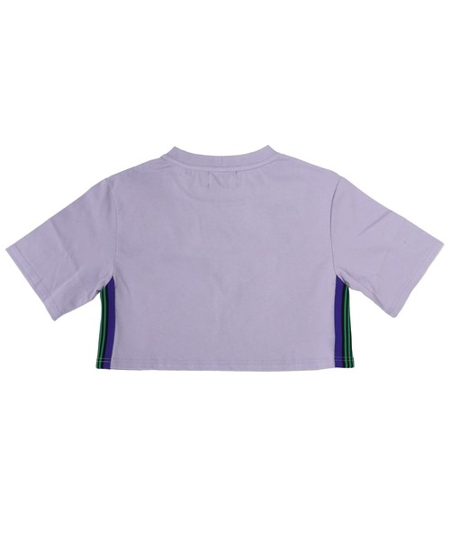 RADIO EVA(ラヂオエヴァ)の「RADIO EVA A331 EVANGELION Jacquard Cropped T-Shirt(Tシャツ/カットソー・レディース・ブラック/パープル/クリーム・FREE)」の9枚目の写真