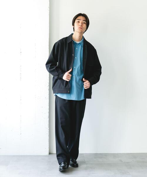 URBAN RESEARCH DOORS(アーバンリサーチドアーズ)の「『吸水速乾』セオアルファセミワイドトラウザー(その他パンツ・メンズ・ブラウン/ネイビー・MEDIUM/LARGE)」の21枚目の写真