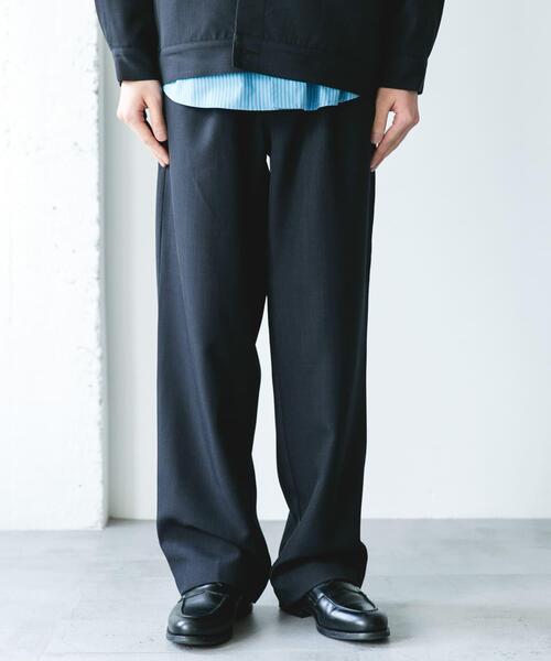 URBAN RESEARCH DOORS(アーバンリサーチドアーズ)の「『吸水速乾』セオアルファセミワイドトラウザー(その他パンツ・メンズ・ブラウン/ネイビー・MEDIUM/LARGE)」の22枚目の写真