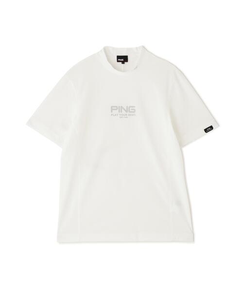 PING(ピン)の「【PING APPAREL】半袖カノコハイネックシャツ(Tシャツ/カットソー・メンズ・ホワイト/ピンク/ブラック・LL1/L/LL/M/S)」の12枚目の写真