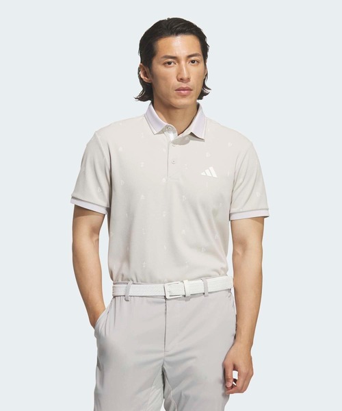 セール】モノグラム 半袖ポロシャツ【adidas Golf/アディダスゴルフ