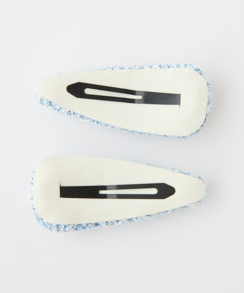 one after another NICE CLAUP(ワンアフターアナザーナイスクラップ)の「【Eliane Collection】ツイードヘアピン(ヘアピン・レディース・サックスブルー/ピンク/ブラック/アイボリー・FREE)」の10枚目の写真