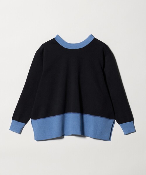 UNITED ARROWS（ユナイテッドアローズ）の「ミニマル 2WAY カーディガン ‐ウォッシャブル‐（カーディガン/ボレロ・レディース・ネイビー/ダークブラウン/グレー系・FREE）」の13枚目の写真