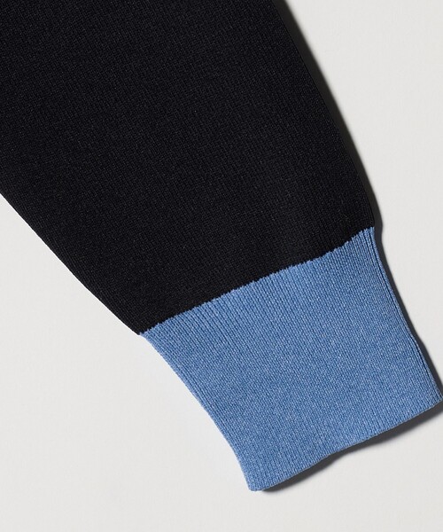 UNITED ARROWS（ユナイテッドアローズ）の「ミニマル 2WAY カーディガン ‐ウォッシャブル‐（カーディガン/ボレロ・レディース・ネイビー/ダークブラウン/グレー系・FREE）」の15枚目の写真