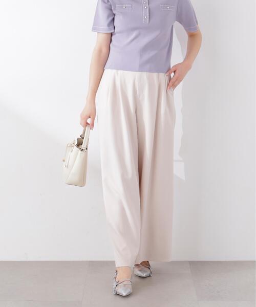 PROPORTION BODY DRESSING（プロポーションボディドレッシング）の「ウエストリブワイドパンツ / 1216130301（その他パンツ・レディース・ダークグレー/ピンク/グレー・MEDIUM/P/S/SMALL）」の14枚目の写真