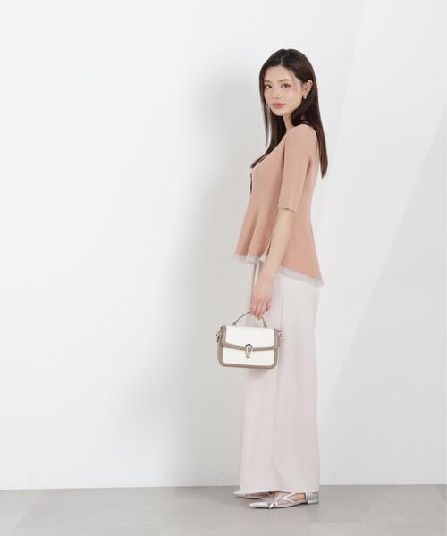 PROPORTION BODY DRESSING（プロポーションボディドレッシング）の「ウエストリブワイドパンツ / 1216130301（その他パンツ・レディース・ダークグレー/ピンク/グレー・MEDIUM/P/S/SMALL）」の20枚目の写真