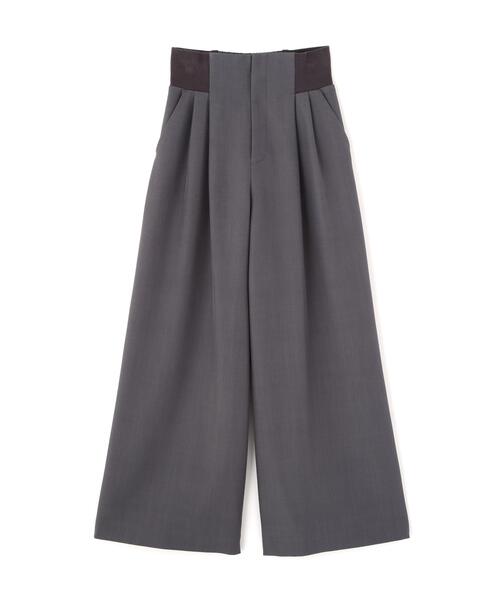 PROPORTION BODY DRESSING（プロポーションボディドレッシング）の「ウエストリブワイドパンツ / 1216130301（その他パンツ・レディース・ダークグレー/ピンク/グレー・MEDIUM/P/S/SMALL）」の22枚目の写真