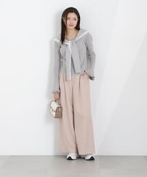 PROPORTION BODY DRESSING | ウエストリブワイドパンツ / 1216130301(その他パンツ)