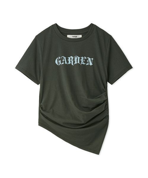 FURFUR（ファーファー）の「GARDENプリントTシャツ（Tシャツ/カットソー・レディース・ラベンダー/チャコールグレー/ライトブルー・F）」の2枚目の写真