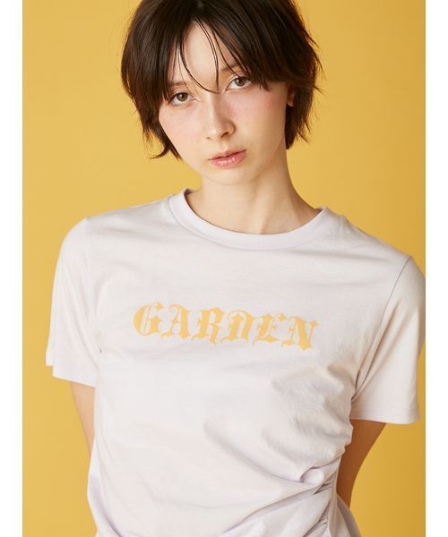 FURFUR（ファーファー）の「GARDENプリントTシャツ（Tシャツ/カットソー・レディース・ラベンダー/チャコールグレー/ライトブルー・F）」の11枚目の写真