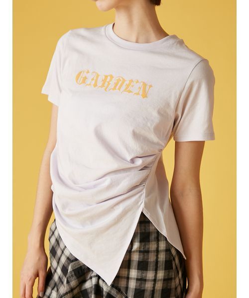 FURFUR（ファーファー）の「GARDENプリントTシャツ（Tシャツ/カットソー・レディース・ラベンダー/チャコールグレー/ライトブルー・F）」の13枚目の写真