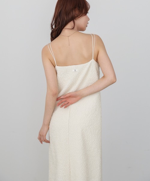 Bab（バブ）の「【選べるサイズ展開】ホイップカップ付キャミワンピース（ワンピース・レディース・アイボリー/ライトブルー/チャコールグレー・S/M）」の11枚目の写真