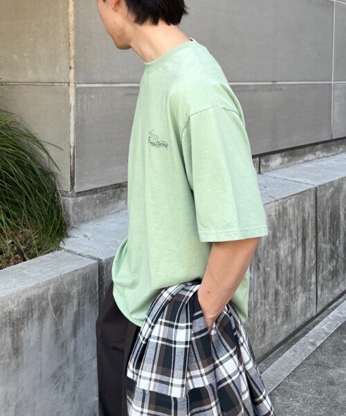 Franklin Climbing（フランクリンクライミング）の「【Franklin Climbing】ヴィンテージグラフィックTEE（Tシャツ/カットソー・メンズ・ライトグレー/ホワイト/ミント/チャコールグレー・LARGE/MEDIUM）」の22枚目の写真