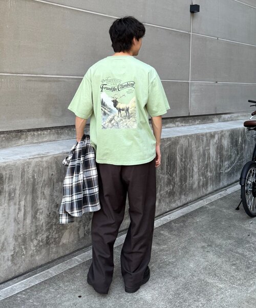 Franklin Climbing（フランクリンクライミング）の「【Franklin Climbing】ヴィンテージグラフィックTEE（Tシャツ/カットソー・メンズ・ライトグレー/ホワイト/ミント/チャコールグレー・LARGE/MEDIUM）」の19枚目の写真