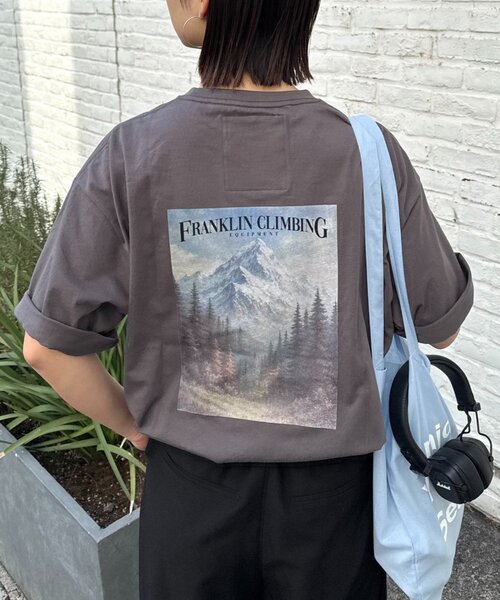 Franklin Climbing（フランクリンクライミング）の「【Franklin Climbing】ヴィンテージグラフィックTEE（Tシャツ/カットソー・メンズ・ライトグレー/ホワイト/ミント/チャコールグレー・LARGE/MEDIUM）」の16枚目の写真