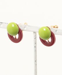 Fun & Daily | F&D : レトロサークルイヤリング(イヤリング)