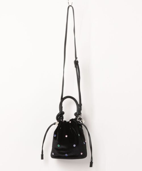 DONOBAN(ドノバン)の「【ANDRESD】bijou bucket bag パーティーバッグ 結婚式 二次会 お呼ばれ フォーマル オケージョン(トートバッグ・レディース・ブラック系その他・ONE SIZE)」の2枚目の写真