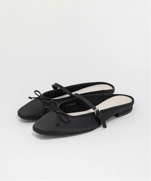 RANDA(ランダ)の「バレエシューズライクミュールパンプス(パンプス・レディース・ブラック/アイボリー/ピンク・L/M/S/LL)」の15枚目の写真