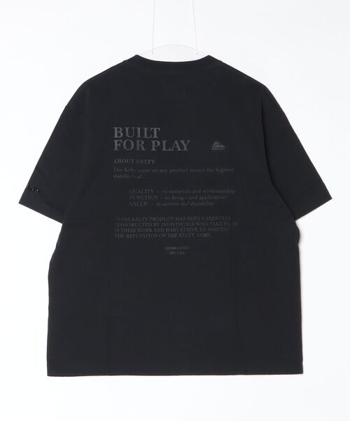 KELTY（ケルティ）の「アーバンレタードS/STシャツ（Tシャツ/カットソー・レディース・ブラック・S/L/XL）」の2枚目の写真