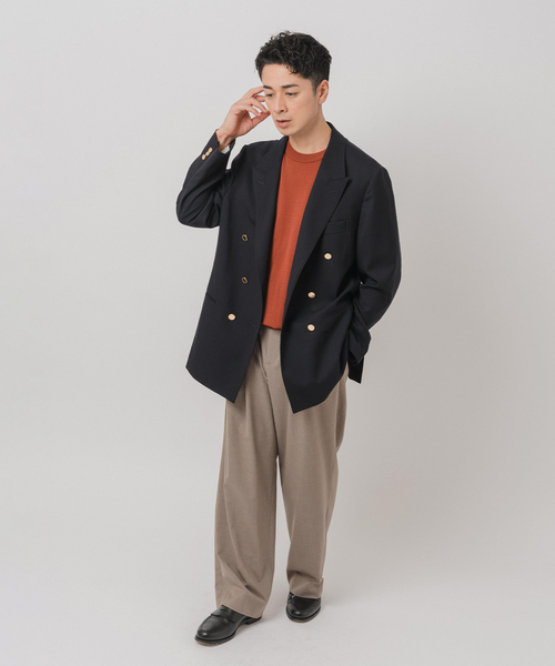 EDIFICE（エディフィス）の「COUTURE D’ADAM (クチュール ド アダム) Double JK / Blazer（テーラードジャケット・メンズ・ネイビー・40）」の3枚目の写真