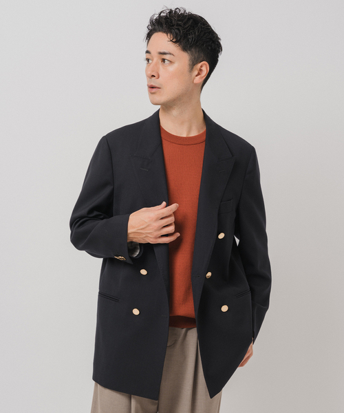 EDIFICE（エディフィス）の「COUTURE D’ADAM (クチュール ド アダム) Double JK / Blazer（テーラードジャケット・メンズ・ネイビー・40）」の4枚目の写真