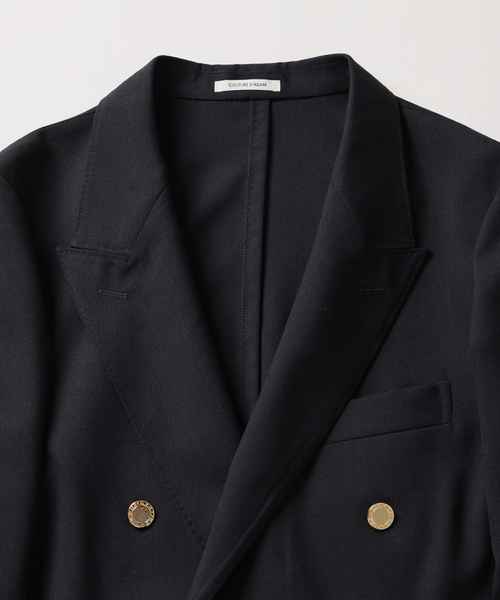 EDIFICE（エディフィス）の「COUTURE D’ADAM (クチュール ド アダム) Double JK / Blazer（テーラードジャケット・メンズ・ネイビー・40）」の17枚目の写真