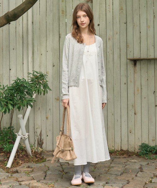Birthday room(バースデイルーム)の「ブロードレースキャミワンピース/Broad lace camisole dress(ワンピース・レディース・ホワイト・FREE)」の10枚目の写真