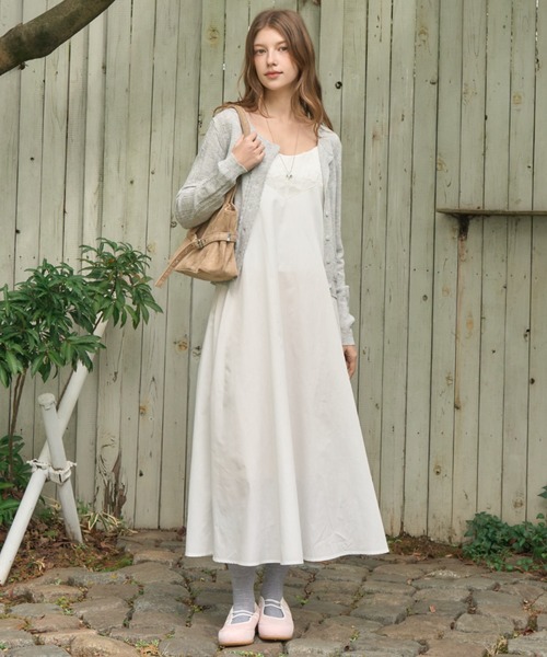 Birthday room(バースデイルーム)の「ブロードレースキャミワンピース/Broad lace camisole dress(ワンピース・レディース・ホワイト・FREE)」の12枚目の写真