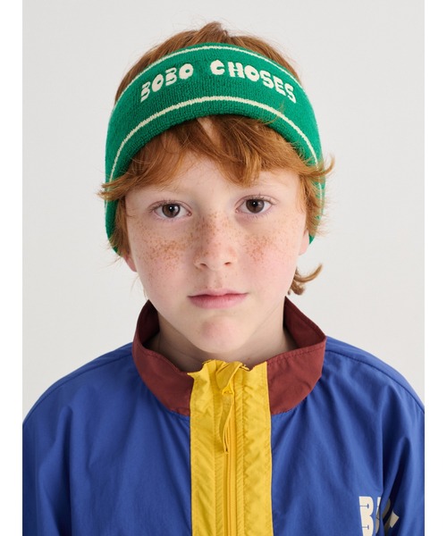 BOBO CHOSES(ボボショーズ)の「Bobo Choses green terry headband(ヘアバンド・キッズ・グリーン・ONE SIZE)」の1枚目の写真