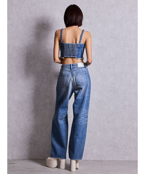 GYDA(ジェイダ)の「2WAYデニムチェーンロンパース(つなぎ/オールインワン・レディース・ブルー/その他2/ライトブルー・MEDIUM/SMALL)」の22枚目の写真