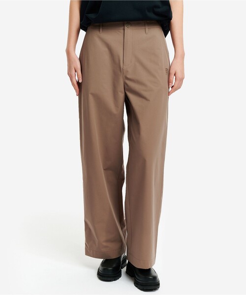 AIGLE（エーグル）の「撥水 ソロテックス ワイドシルエット テックパンツ（その他パンツ・レディース・ブラウン/ライトグレー/ブラック・34/36/38/40）」の13枚目の写真