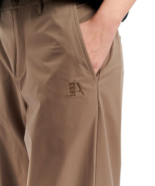 AIGLE（エーグル）の「撥水 ソロテックス ワイドシルエット テックパンツ（その他パンツ・レディース・ブラウン/ライトグレー/ブラック・34/36/38/40）」の16枚目の写真