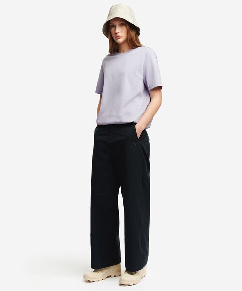 AIGLE（エーグル）の「撥水 ソロテックス ワイドシルエット テックパンツ（その他パンツ・レディース・ブラウン/ライトグレー/ブラック・34/36/38/40）」の18枚目の写真