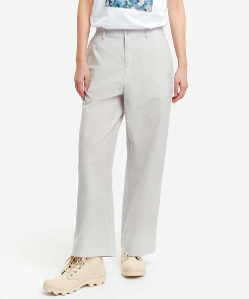 AIGLE（エーグル）の「撥水 ソロテックス ワイドシルエット テックパンツ（その他パンツ・レディース・ブラウン/ライトグレー/ブラック・34/36/38/40）」の3枚目の写真