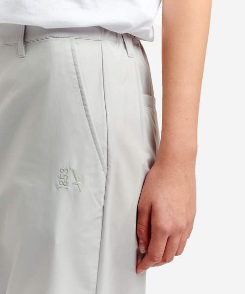 AIGLE（エーグル）の「撥水 ソロテックス ワイドシルエット テックパンツ（その他パンツ・レディース・ブラウン/ライトグレー/ブラック・34/36/38/40）」の9枚目の写真