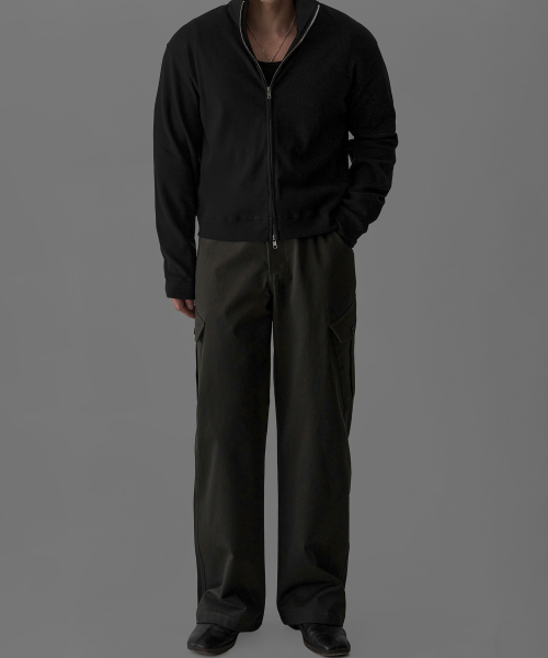 BOWLOW PRODUCT（バウロープロダクト）の「スラントカーゴパンツ [チャコールブラウン]（その他パンツ・メンズ・その他・MEDIUM/LARGE/X-LARGE）」の2枚目の写真