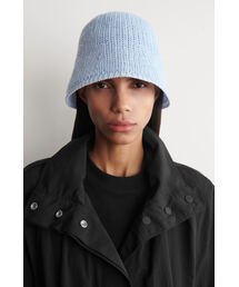 COS（コス）の「オープンニット バケットハット（ハット）」