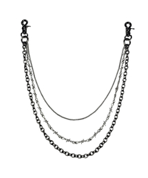 MILK WAVE（ミルクウェーブ）の「トリプルフローチェーンキーホルダー（キーケース/キーアクセサリー）」