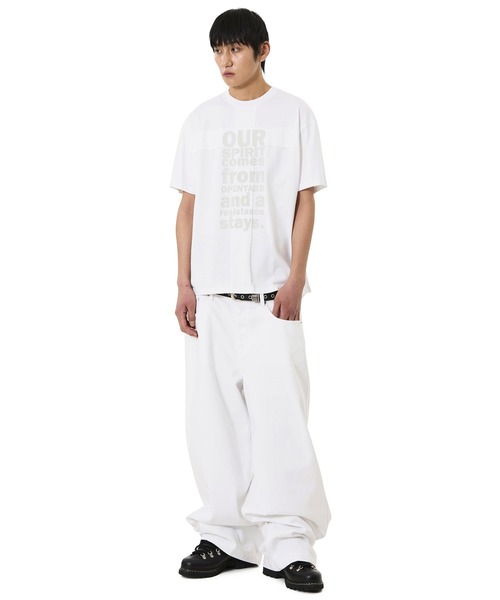 OY/オーワイ』RESISTANCE CROSS PATCH TEE/レジスタンスクロスパッチT