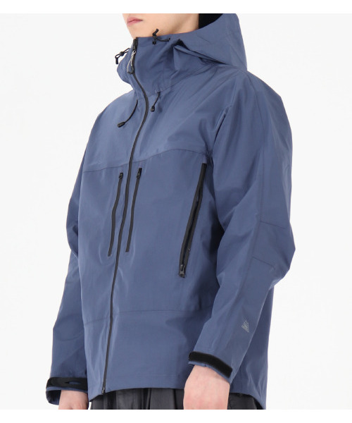 BUTTON SEOUL（ボタンソウル）の「[TEFLON] ナグランフードジャケット (ネイビー)（ナイロンジャケット・メンズ・その他・M/L/XL）」の3枚目の写真