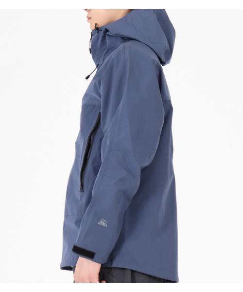 BUTTON SEOUL（ボタンソウル）の「[TEFLON] ナグランフードジャケット (ネイビー)（ナイロンジャケット・メンズ・その他・M/L/XL）」の4枚目の写真