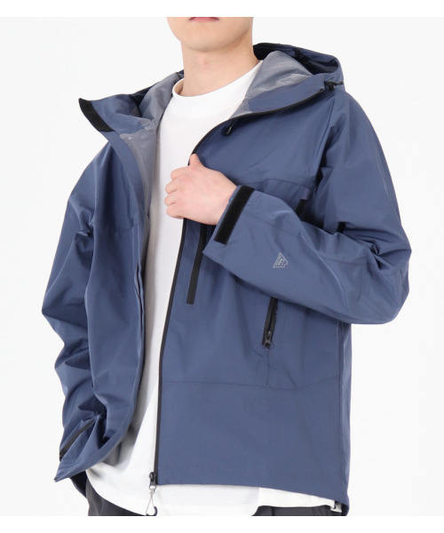 BUTTON SEOUL（ボタンソウル）の「[TEFLON] ナグランフードジャケット (ネイビー)（ナイロンジャケット・メンズ・その他・M/L/XL）」の6枚目の写真